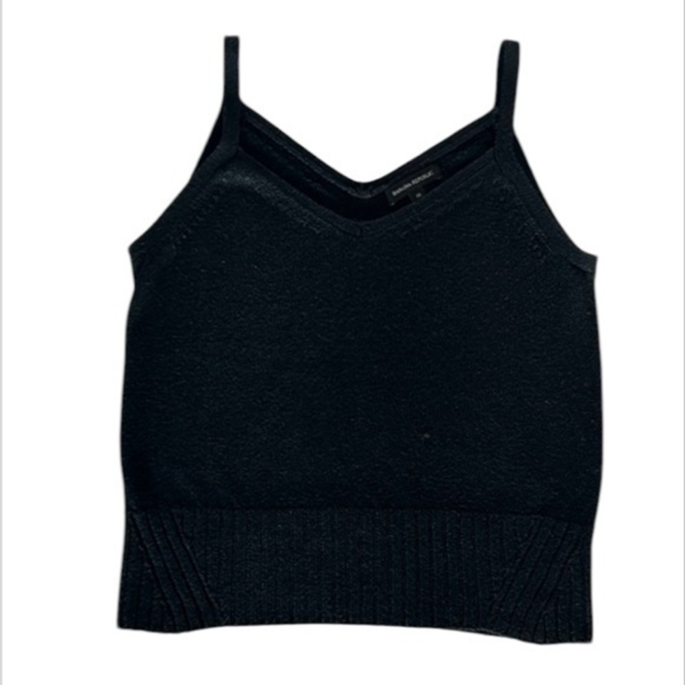 Banana Republic size medium dark gray knitted tank top